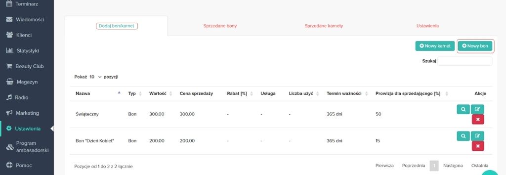 bony i karnety_Saloner