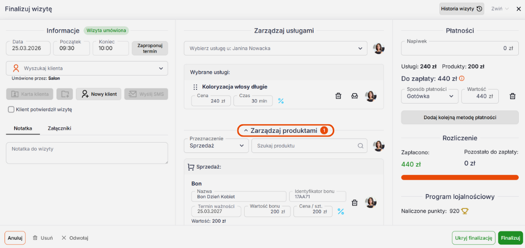 bony i karnety_Saloner